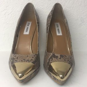 Steve Madden Snake Heel
